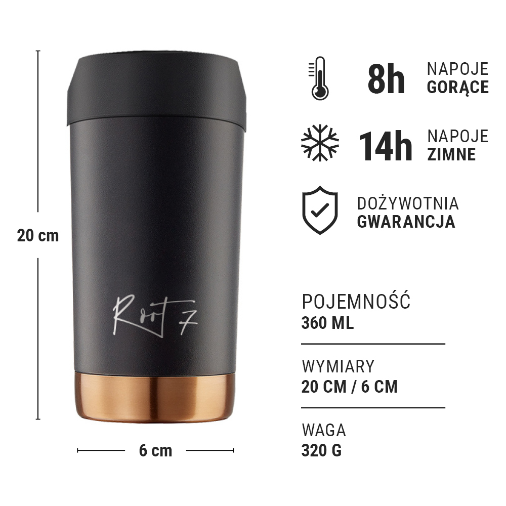 Atuty kubka termicznego od root7.pl