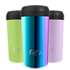 Travel cups with lid for coffee and tea on the go